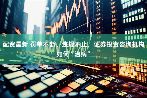 配资最新 罚单不断、违规不止，证券投资咨询机构如何“治病”