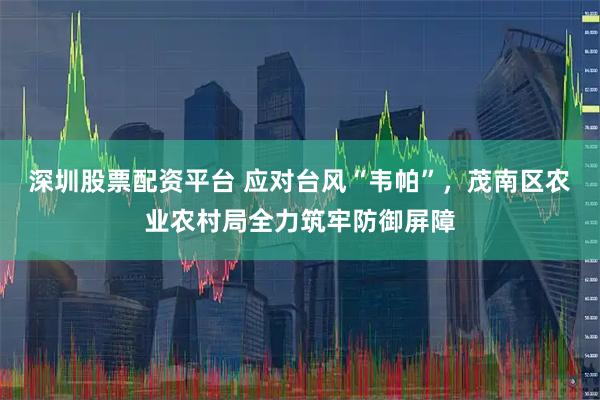 深圳股票配资平台 应对台风“韦帕”，茂南区农业农村局全力筑牢防御屏障