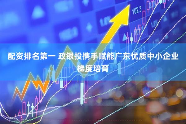 配资排名第一 政银投携手赋能广东优质中小企业梯度培育